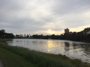 Walking to Hollywood Studios from Epcot