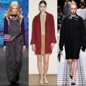 1: Anna Sui; 2: A.P.C. ; 3: Balenciaga