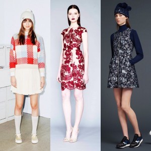 1: Maison Kitsuné; 2: Marchesa Notte; 3: Markus Lupfer