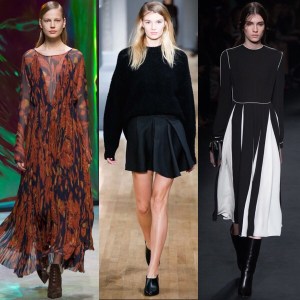     1: Thakoon; 2: Tibi; 3: Valentino  