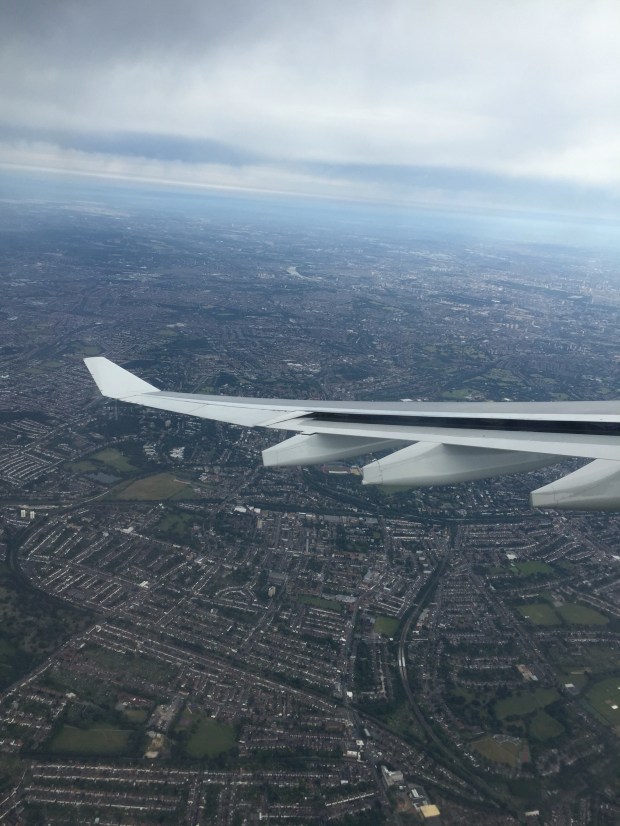 Landing in London